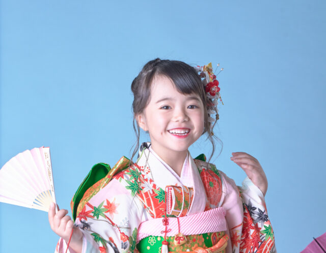 スタジオで七五三！／高品質な写真と楽しい撮影のフォトスタジオ青梅